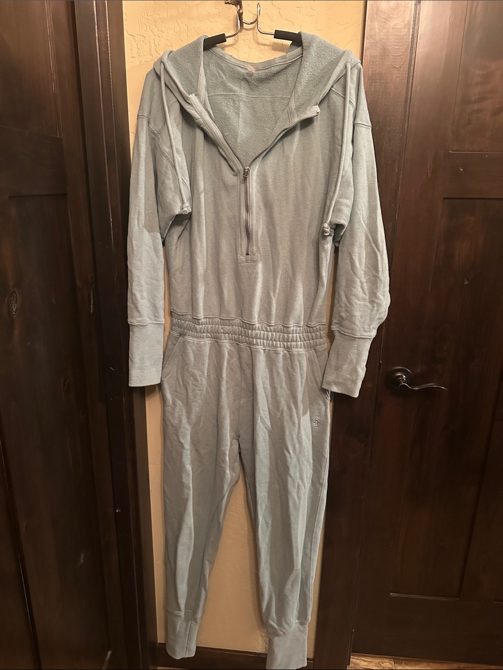 Free People Hooded Jumpsuit
